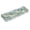 Bamboo Leaves, variant on HONEY HOME Outdoor Bench Cushion, 60x20x4 Inch, Tufted Waterproof Swing Cushions with Ties for Patio Bench Window