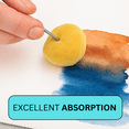 thumbnail image 3 of ToolUSA 50 Piece Bag of 1 Inch Wool Ball Dauber Applicators for Various Liquids - TJ322-B10-50, 3 of 6