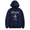 Navy, variant on Hold On Partner I'm Overstimulated Hoodie Funny Overstimulated Sweatshirt for Women Men