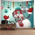 thumbnail image 2 of Tapiz Colgante de Pared Toalla de Playa Decoración para Arte de Pared de Navidad 180x180cm do BLESIY Tapiz colgante de pared, 2 of 8