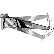 Econoco - SW/AJ14 - 14" Adjustable Chrome Shelf Bracket for Slatwall - Sold in Pack of 48