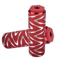 thumbnail image 3 of Eigraketly 2 uds. De aluminio antideslizante para bicicleta MTB, Pedal de eje de bicicleta antideslizante, clavijas de pie para eje trasero Ciclismo rojo 80*25mm, 3 of 5
