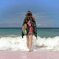 thumbnail image 6 of PHYHOO Pink and Hearts Beach Towels Quick Dry Towel for Beach Microfiber Sand Free Pink Love Heart Summer Microfiber Bath Towel Pool Travel Swimming 30x60in, 6 of 8