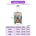 thumbnail image 5 of Merry Christmas Santa Reindeer Antlers Newfoundland Sleigh Xmas Winter Holiday Travel Luggage Cover Newfie Dog Lover Gifts Suitcase Dust Protective Decor - 00023, 5 of 5