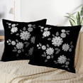 thumbnail image 3 of LALILO Throw Pillow Covers White Lace Flower Fashion Decoration Cushion Cover 18" x 18", 2084 Pack, 3 of 6