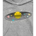 thumbnail image 3 of Instant Message - Cute Solar System - Toddler and Youth Pullover Fleece Hoodie, 3 of 6