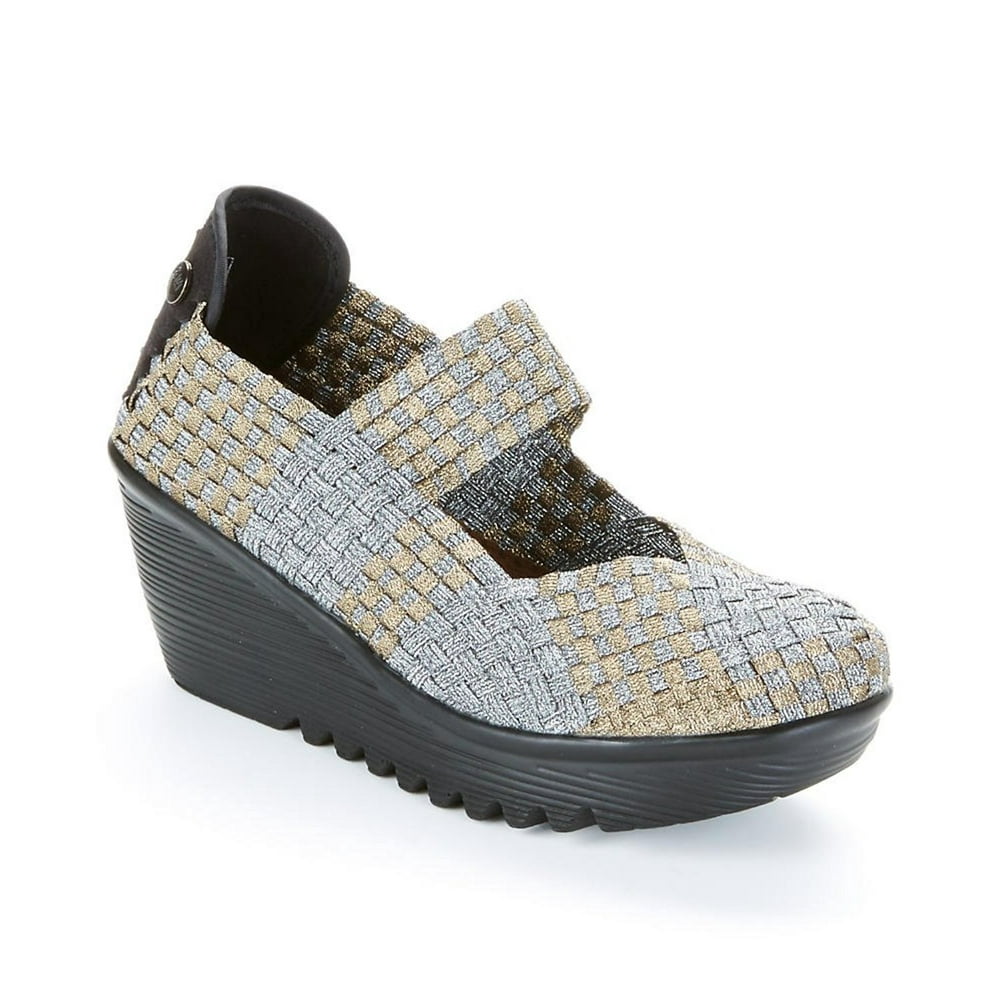 Bernie Mev - Bernie Mev Lulia Casual Wedge Mary Jane Sandal Shoe ...