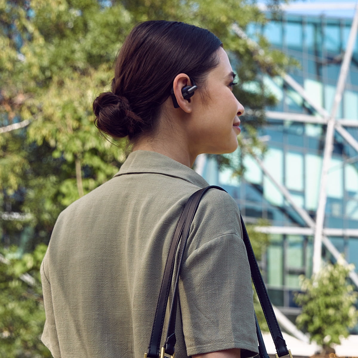 JBL Sense Pro True Wireless Open-Ear Headphones Bundle with gSport Case