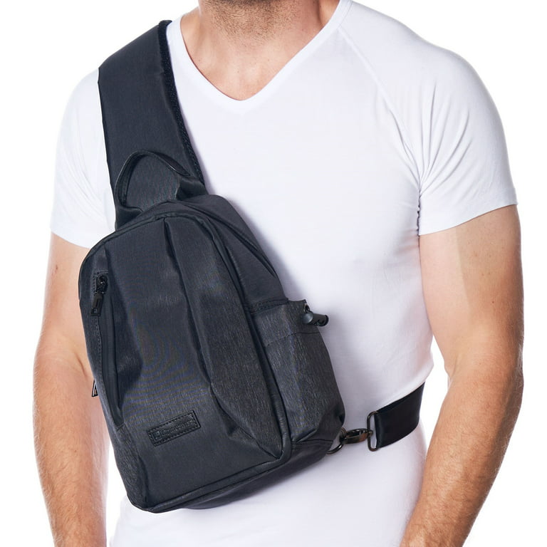 Kluisje Zenuw terugbetaling Alpine Swiss Sling Bag Crossbody Backpack Chest Pack Casual Day Bag  Shoulder Bag - Walmart.com