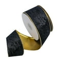 thumbnail image 2 of yotijay Christmas Ribbon Gift Wrapping Ribbon DIY 10 M Length Creative Fashion Wired for Black, 2 of 9