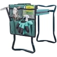thumbnail image 3 of Chok Portable Garden Bench Kneeling Bag Gardening Tools Storage Stool Multiple Storage Pouch(Green), 3 of 5