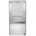 thumbnail image 6 of Bobrick B-369 Classicseries Recessed Paper Towel Dispenser / Waste Receptacle - Stainless, 6 of 12