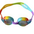 thumbnail image 1 of Kids Silicone Swimming Goggles Waterproof PC Swim Goggles HD Anti-Fog Eyelashes, 1 of 5