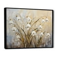 thumbnail image 2 of Designart "Harmonious Snowdrop Simplicity I" Snowdrops Floater Framed Wall Art Prints, 2 of 5