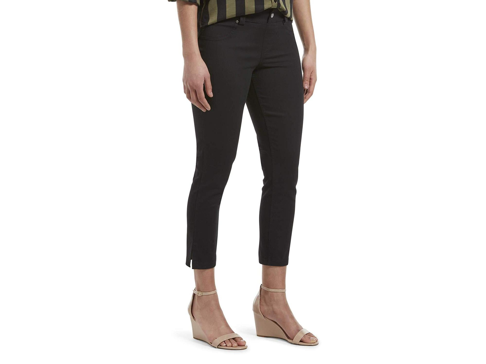 HUE Womens Plus Size Ultra Soft Denim Capri Leggings StyleU20487Q