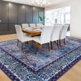thumbnail image 6 of Ultrug Vintage Rugs Soft Accent Area Rug for Bedroom Living Room Home Decor Boho Carpet,5'x8',Blue, 6 of 7