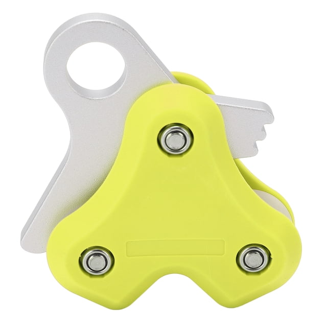 Polea de aleación de aluminio, boya de buceo libre, Retractor de cuerda de Metal, accesorios de buceo de alta eficiencia, amarillo
