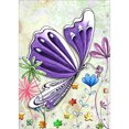 thumbnail image 1 of Taladro diamante pintura (DE0855) 5D DIY completo mariposa bordado mosaico artesanía Kit 20X30cm Hugtrwg Para estrenar, 1 of 1