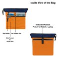 thumbnail image 5 of Premium Multipurpose Hybrid Convertible Backpack Messenger Bag with Top Handle, Multiple Pockets for 13 inch Laptops, 5 of 7