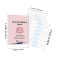 thumbnail image 7 of Nose Sculpting Patches Tool 126Pcs Nose Sculpting Patch, Nose Shaping Patches, Nose Support Stickers, Gentle Skin-Friendly , Lightweight Comfortable Contoured Fit for Effective Nose Bridge Care,, 7 of 7