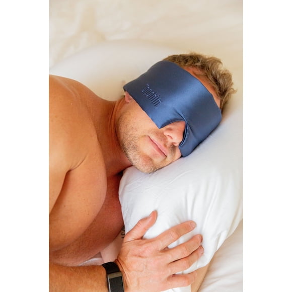 Tapehim Silk Sleep Mask for Sleeping, Soft Breathable Eye Mask for Light Blocking and Comfortable Sleep