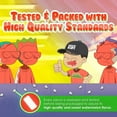 thumbnail image 3 of Bubblegum Kids Sugar-Free Gum, Healthy Xylitol, Watermelon, 1 Pack, 55 Pieces, 3 of 7