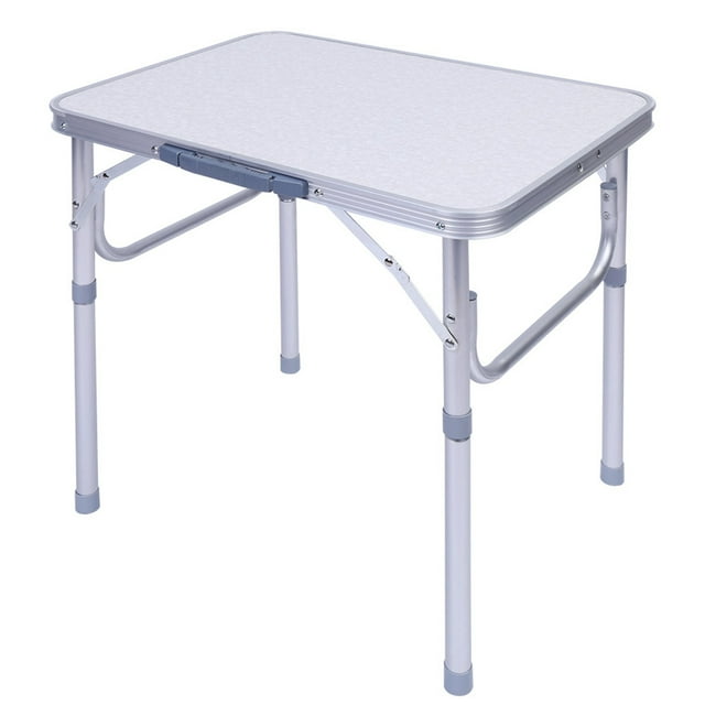 Table Pliante de Camping, Table Pliante, Alliage d'Aluminium Durable pour Jardin Pique-Nique Camping Extérieur