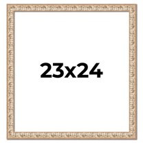 23x24 Frame White Real Wood Picture Frame Width 1.5 inches | Interior Frame Depth 0.5 inches |