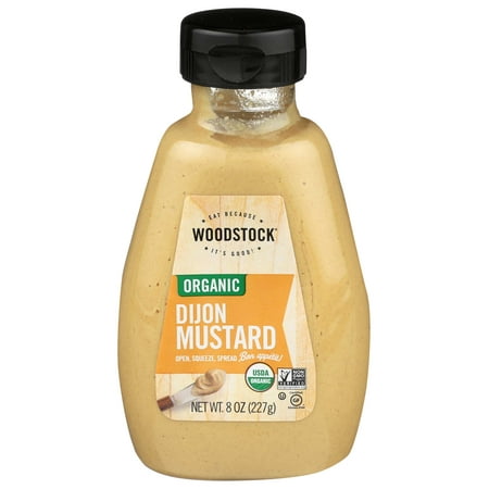 Woodstock Farms Organic Dijon Mustard, 8 Ounce -- 12 per case.
