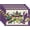 no104, variant on Mardi Gras Mask Purple Green Placemats Set of 4, Carnival Confetti Tabletop Dining Table Place Mats Home Kitchen Decor, New Orleans Masquerade Party Holiday Rustic Decoration 12 x 18 Inch