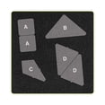 thumbnail image 3 of Accuquilt GO! Nine Patch Star-9" Finished Die, 3 of 4