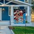 thumbnail image 6 of SKYSONIC Merry Christmas on Wood Double Side Print Garden House Sports Flag 28x40 in Polyester Decorative Flag Banner for Outside House Flowerpot, 6 of 7