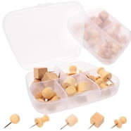 Design Ideas Tell Tale Push Pin Set — 8 Fun Office Pushpins With Words (LOOK, KEEP, Etc.)