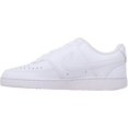 thumbnail image 2 of Nike Women's Court Vision Low Sneaker, White/White-White, 7.5 Regular US, 2 of 4