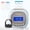 Lite Blue-50Cards+1Ribbon, variant on Timozia Punch Card Attendance Machine – Time Tracker Bundy Clock for Small Business – In and Out Time Clocks with Gifts