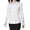 White, variant on Pxiakgy Women's Dress Shirts Long Sleeve Button Down Shirt Work Wear Women's Shirt Long Sleeve Slim Shirt Multi Size Choice Large Multi Occasion Black L