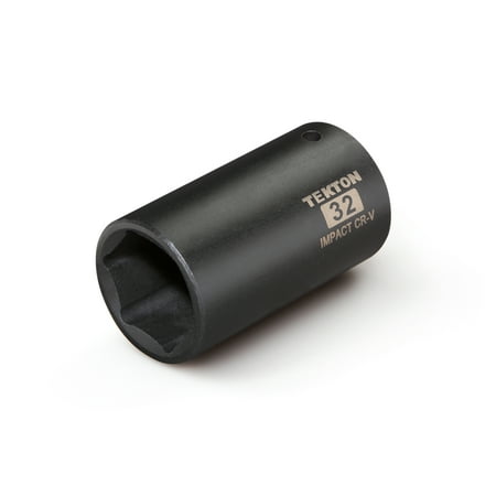 TEKTON 1/2-Inch Drive by 32 mm Deep Impact Socket, 6-Point 4932