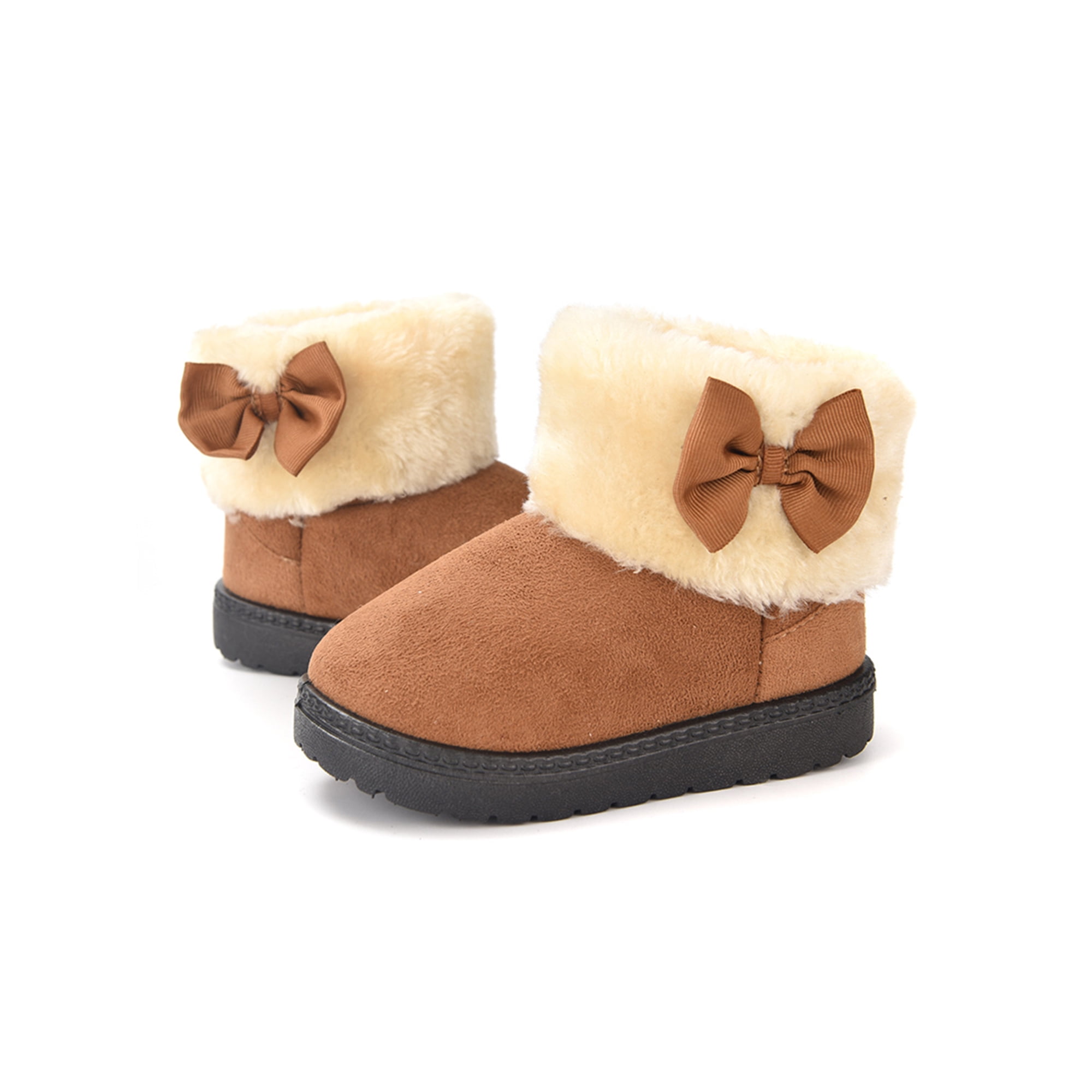 Kids fuzzy boots best sale