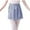 Gray, variant on Women's Skirts Fashion Mesh Casual High Waist Solid Dance Bandage Mini,Sizes L-XL