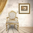 thumbnail image 3 of Julie de Graag 22x20 Gold Ornate Framed and Double Matted Museum Art Print Titled - Washing Cat (1918), 3 of 4