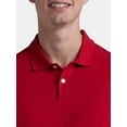 thumbnail image 5 of George Men's & Big Men's Active Fit 2-Pack Pique Polo Shirt, Sizes XS-3XL, 5 of 7