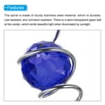 thumbnail image 4 of Uxcell 13" Molinetes Decorativos con Bola de Cristal para Decoración Colgante, Azul, 4 of 5