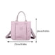 thumbnail image 5 of 873 Bolso Bandolera Portátil Multifuncional Nailon Color Sólido Y Versátil para Mujer (rosa), 5 of 5