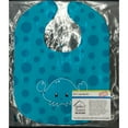 thumbnail image 2 of Caroline's Treasures Baby Bib, Nautical Crab, Teal, 2 of 3