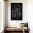 thumbnail image 2 of Elephant Stock Roll Preventing Hockey Puck Patent Wall Art - Vertical Canvas Wall Art - Living Room Wall Decor - Patent Canvas - Black And White Decor - 32" x 48", 2 of 8