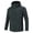 Gray, variant on USSUMA Waterproof Coats for Men Rain Jackets for Men Long Sleeves Hooded Pocket Zip Coat Fashion Solid Color Loose Outerwear Outdoor Fall Top