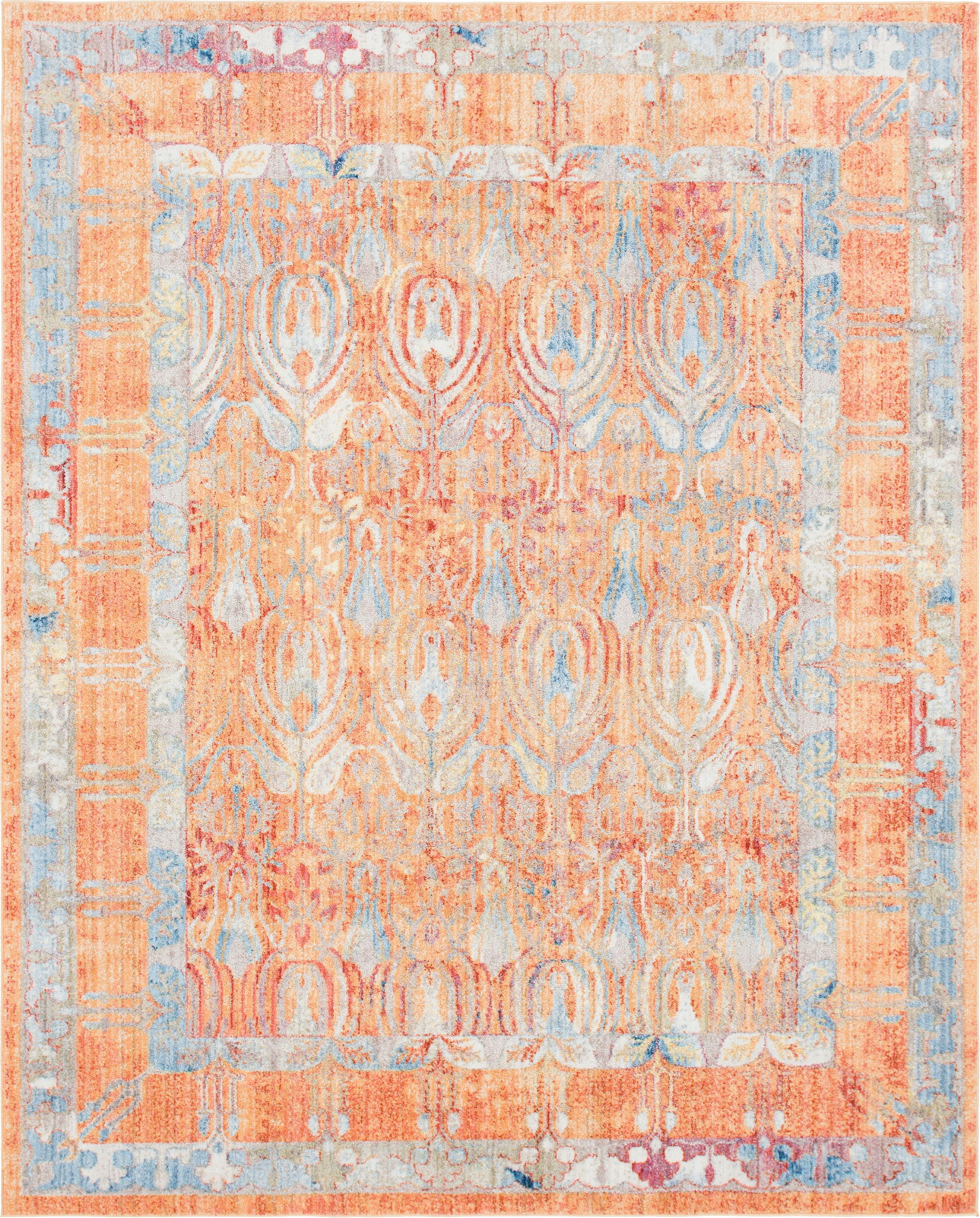 Unique Loom Williamsburg Brighton Contemporary Geometric Area Rug or Runner