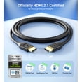 thumbnail image 2 of Cable HDMI Matters, ultra alta velocidad, 8K, 48 Gbps, 7,6 m, 2 of 7