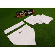 Baden Future Super Star Throw Down Base Set – 5-Piece Portable Rubber Bases for Kickball, Baseball, Softball & Field Games