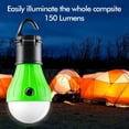 thumbnail image 2 of Tent Lamp Portable LED Tent Light 4 Packs Clip Hook Hurricane Emergency Lights LED Camping Light Bulb Camping Tent Lantern Bulb Camping Equipment for Camping Hiking Backpacking Fishing Outage, 2 of 6